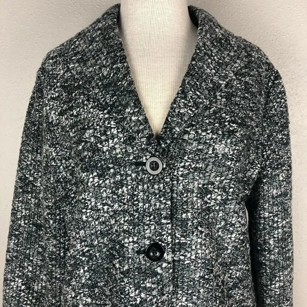 NWT Alfred Dunner Button Down Dress Jacket Size 12